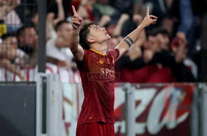 Dybala Esulta gol Roma-Spezia 06042023