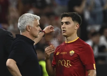 Mourinho e Dybala Roma-Spezia 06042023