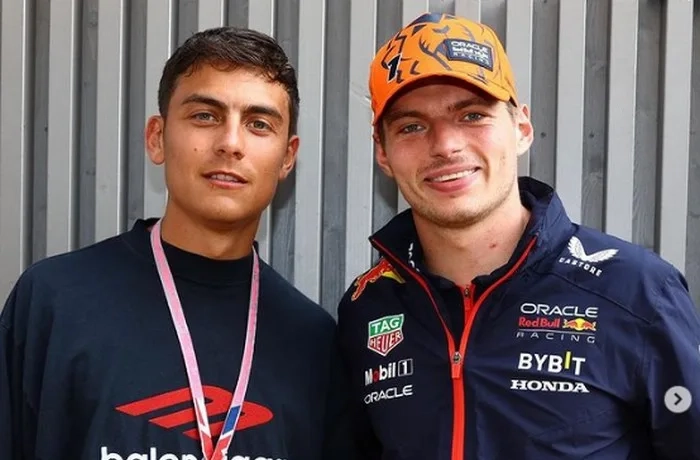 Dybala e Verstappen a Silverstone