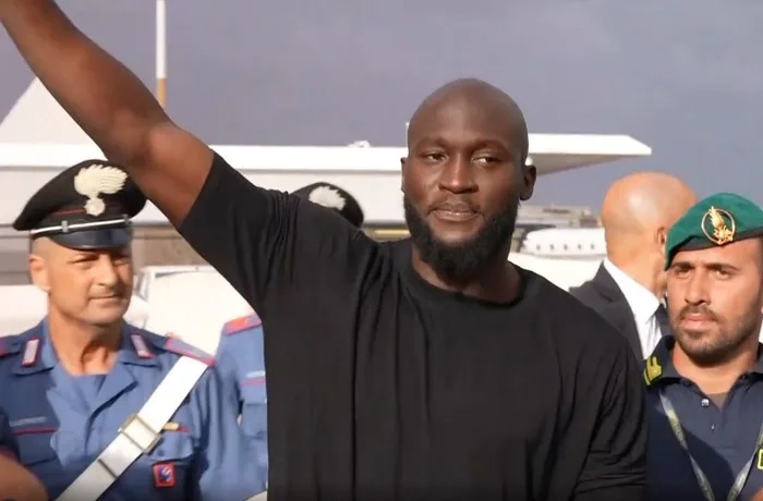 Lukaku Arrivo Ciampino 2