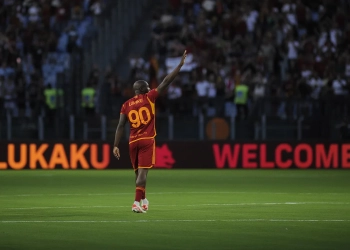 Lukaku Presentazione Olimpico Roma-Milan 01092023