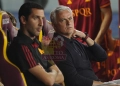 Mourinho e Foti Panchina pensierosi