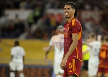 Smalling Azione deluso Roma-Milan 01092023