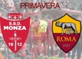 Card Monza-Roma Primavera