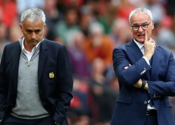 Mourinho e Ranieri Premiere League