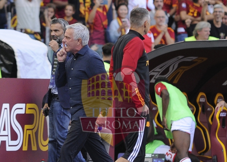 Mourinho Zittisce tutti Roma-Monza 22102023