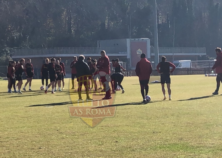 Femminile Rifinitura Roma-PSG 19122023