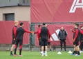 Trigoria Allenamento Roma-Sheriff