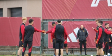 Trigoria Allenamento Roma-Sheriff