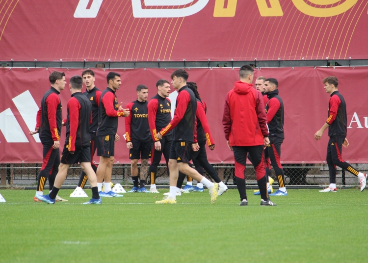 Trigoria Allenamento Roma-Sheriff