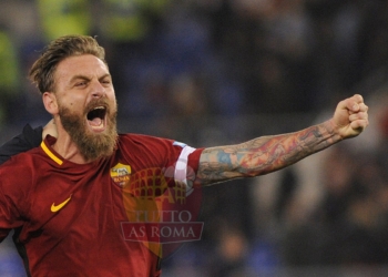 De Rossi Esulta urlando Capitano