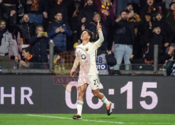 Dybala Esulta gol Salernitana-Roma 29012024