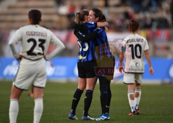 Giugliano e Feiersinger Azione Inter-Roma Femminile 20012024