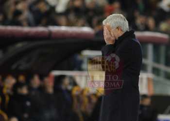 Mourinho Panchina rammaricato Roma-Atalanta 07012024