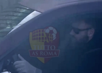 De Rossi Arriva Trigoria da nuovo allenatore