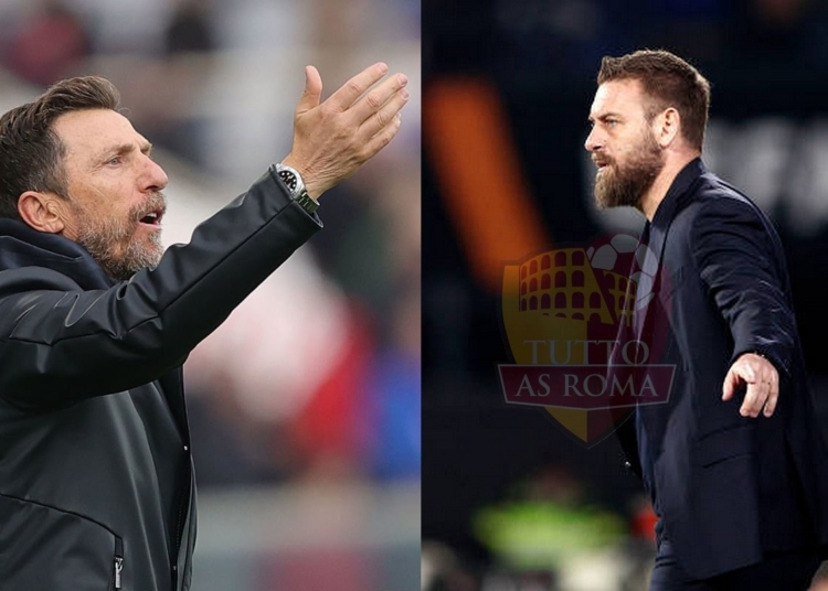 De Rossi e Di Francesco Fotomontaggio