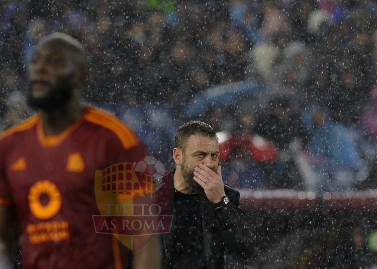 De Rossi e Lukaku Panchina Roma-Torino 26022024