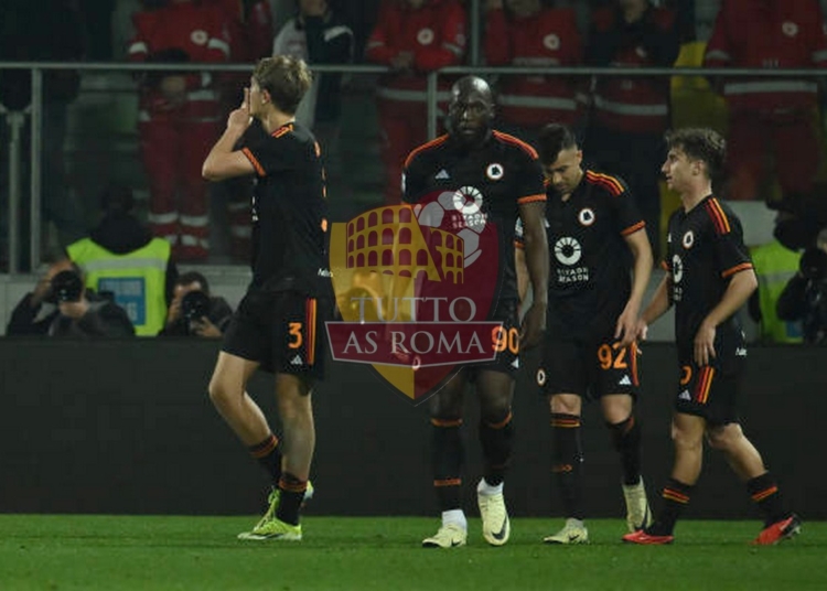 Huijsen Esulta gol Sssss Frosinone-Roma 18022024