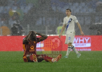 Lukaku A terra Roma-Inter 10022024