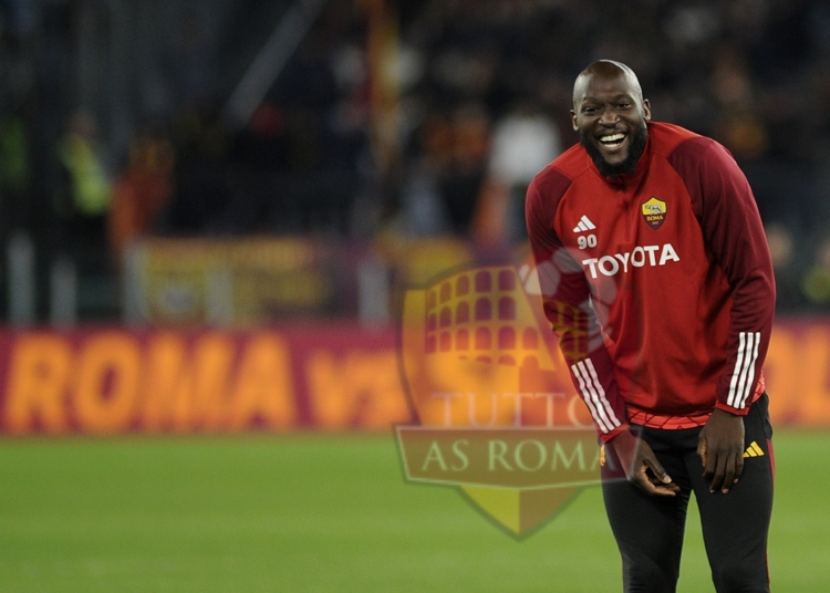 Lukaku Riscaldamento Roma-Torino 26022024