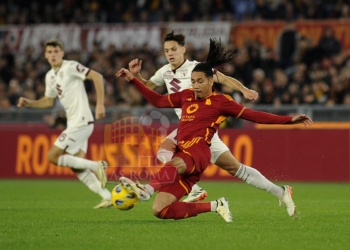 Smalling Azione Roma-Torino 26022024