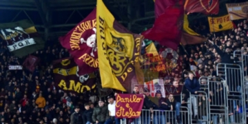 Tifosi Romanisti a Frosinone-Roma 18022024