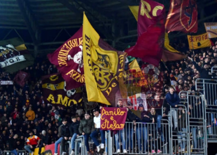 Tifosi Romanisti a Frosinone-Roma 18022024