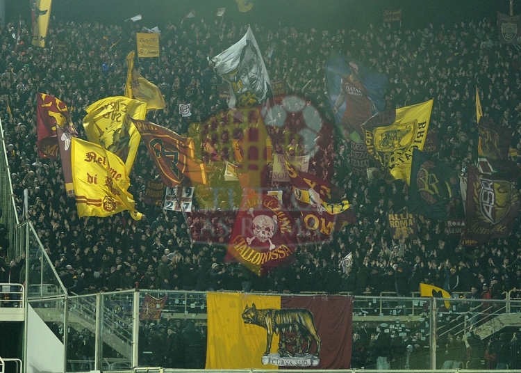 Tifosi romanisti a Fiorentina-Roma 10032024