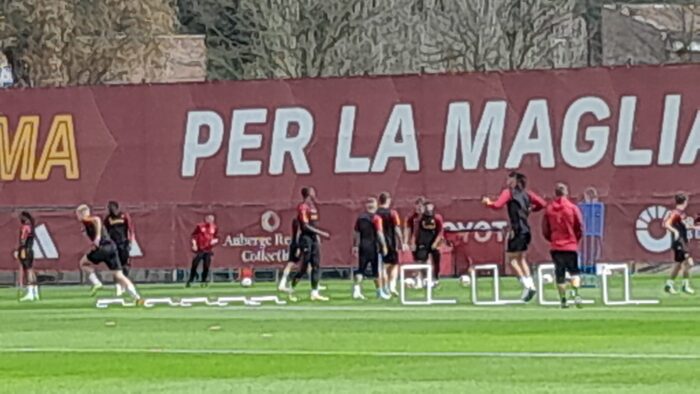 Rifinitura Allenamento Milan-Roma