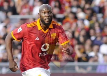 Lukaku Azione Roma-Lazio 06042024