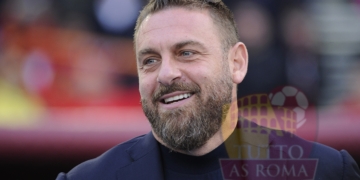 De Rossi Sorridente Udinese-Roma 25042024