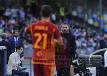 De Rossi e Dybala Panchina Napoli-Roma 28042024