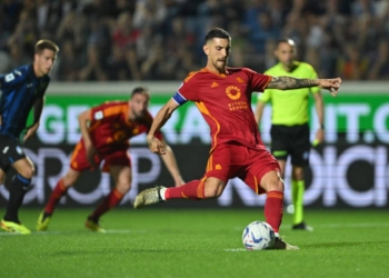 Pellegrini Rigore gol Atalanta-Roma 12052024