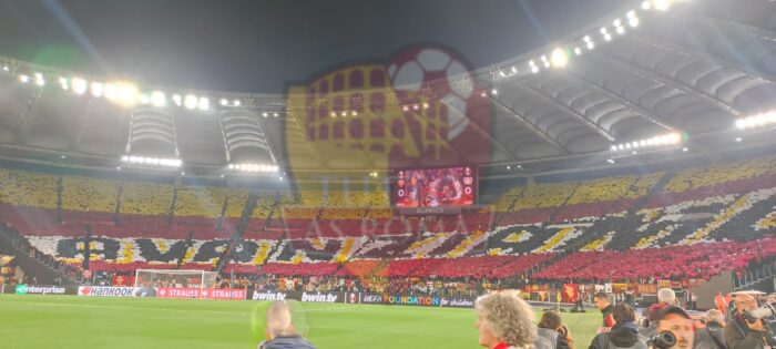 Scenografia Roma-Bayer Leverkusen 02052024