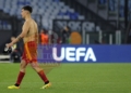 Dybala Fine partita Roma-Bayer Keverkusen 02052024