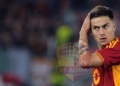 Dybala Azione Mano dei capelli Roma-Bayer Leverkusen 02052024