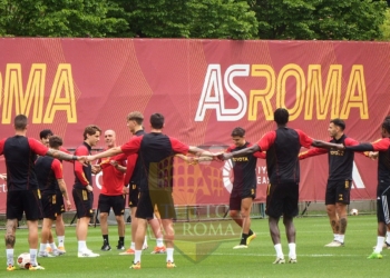 Squadra Rifinitura Torello Bayer Leverkusen-Roma 08022025