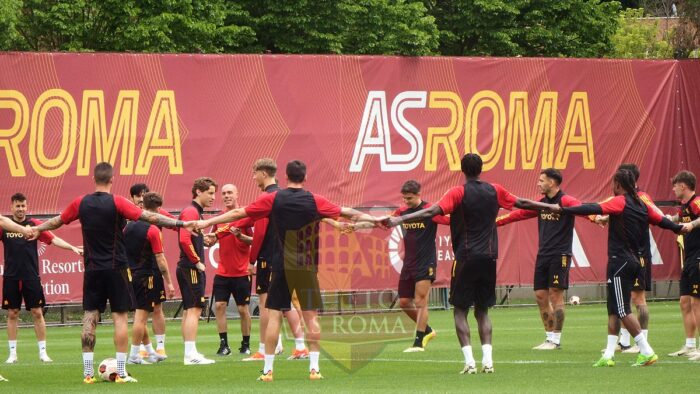 Squadra Rifinitura Torello Bayer Leverkusen-Roma 08022025