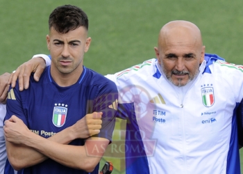 El Shaarawy e Spalletti Coverciano 03052024