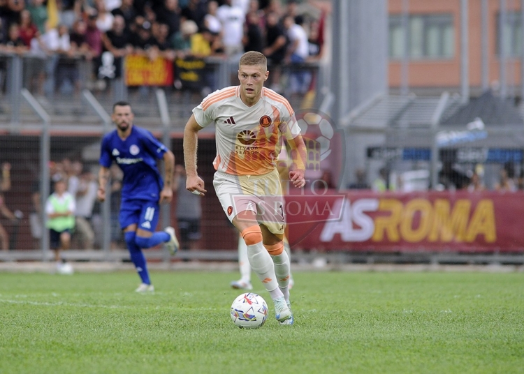 Dovbyk Azione Roma-Olympiacos 03082024