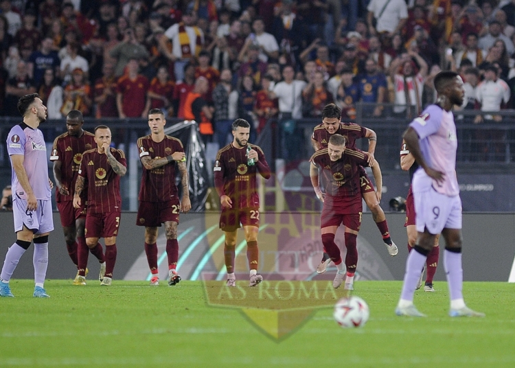 Dovbyk e Dybala Esultano gol Roma-Athletic Club 26092024