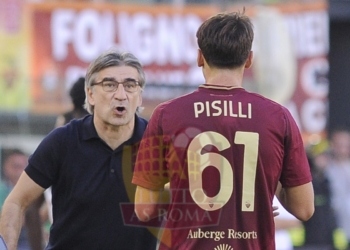 Juric e Pisilli Panchina Roma-Venezia 290924