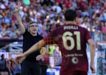 Juric e Pisilli Panchina Roma-Venezia 29092024