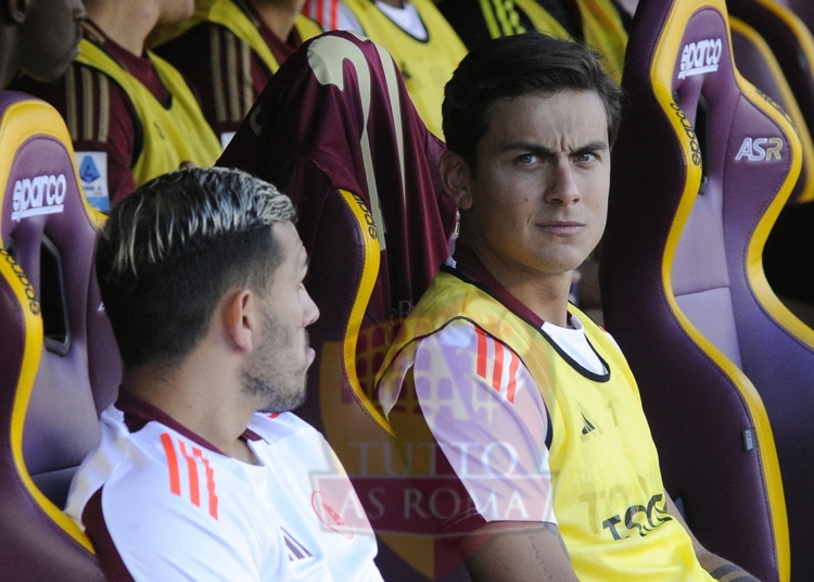 Dybala e Paredes Panchina Roma-Venezia 290924