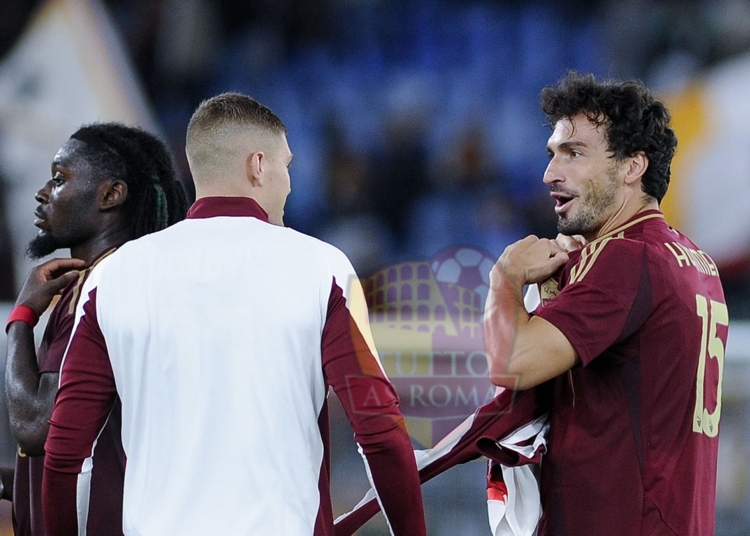 Hummels Riscaldamento Roma-Dinamo Kiev 24102024