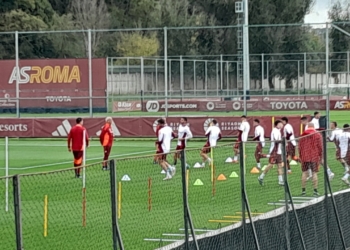 Rifinitura Allenamento Tottenham-Roma 27112024