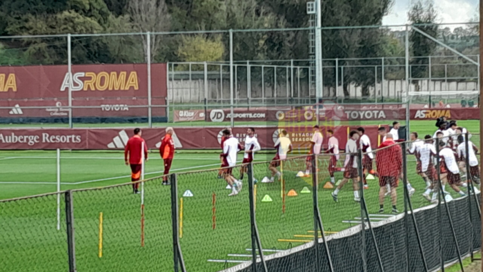 Rifinitura Allenamento Tottenham-Roma 27112024