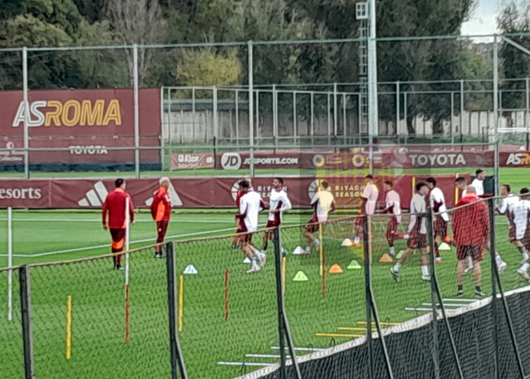 Rifinitura Allenamento Tottenham-Roma 27112024