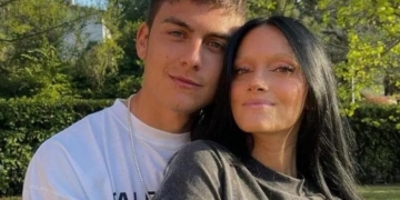 Dybala e Oriana Primo piano