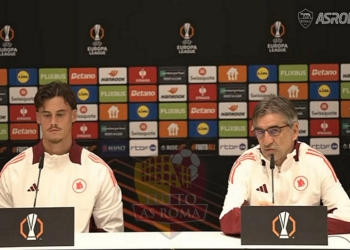 Juric e Svilar Conferenza pre gara Royale Union SG-Roma 06112024